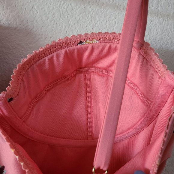 Kate Spade Women's Size S Cruise 2019 Pineapple One-Piece Swimsuit Pink - Picture 5 of 13